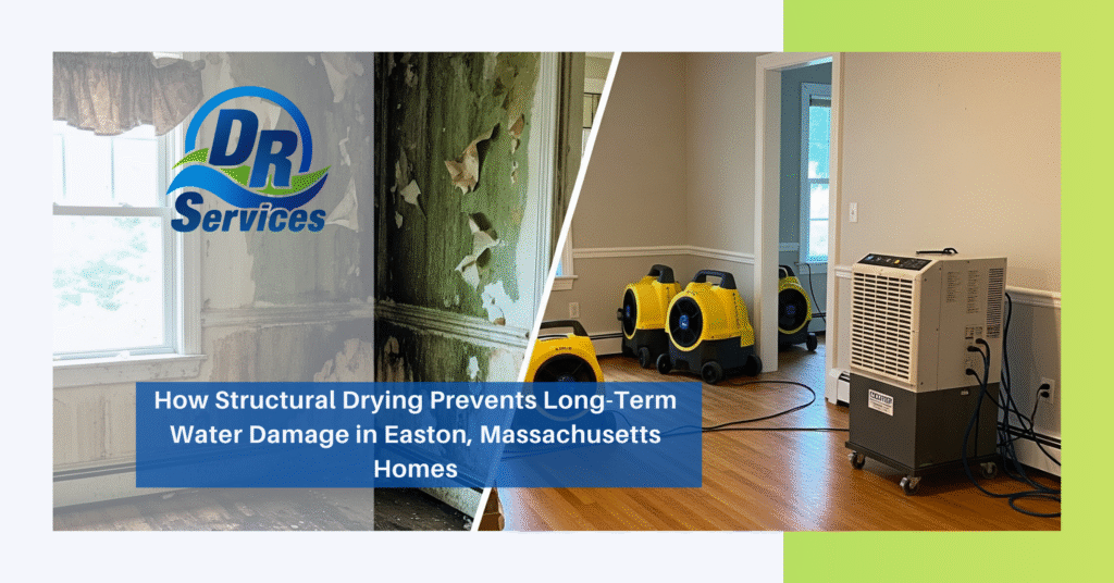 Structural Drying Prevents Long Term Water Damage
