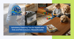 Upholstery Cleaning Tips for Homes with Kids and Pets in Easton, Massachusetts