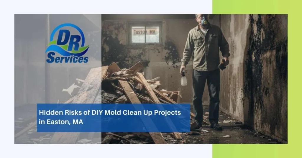 Hidden Risks of DIY Mold Clean Up Projects in Easton, MA