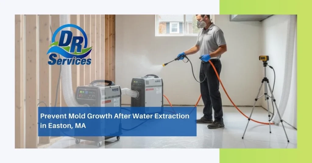 Prevent Mold Growth After Water Extraction in Easton, MA