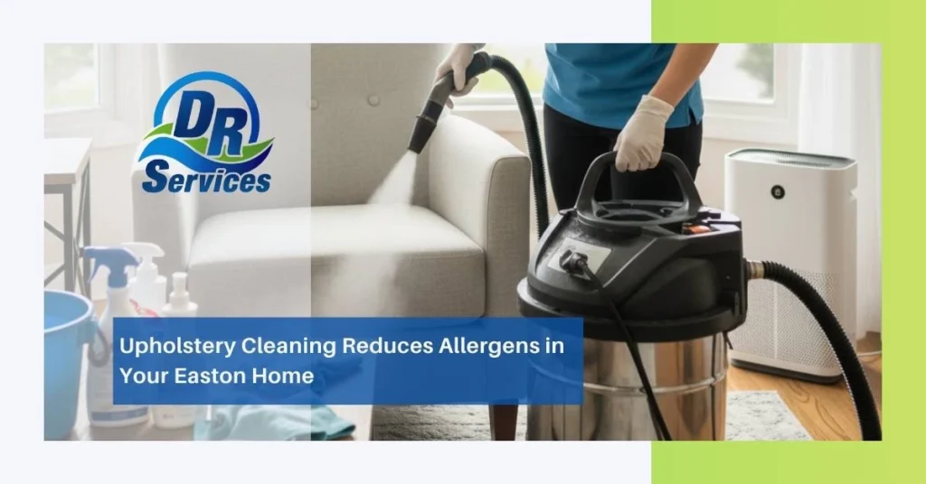 Upholstery Cleaning Reduces Allergens in Your Easton Home