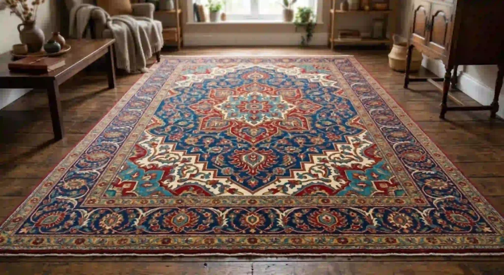 restored vibrant rug