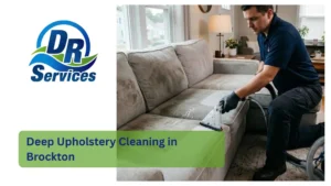 Deep Upholstery Cleaning in Brockton