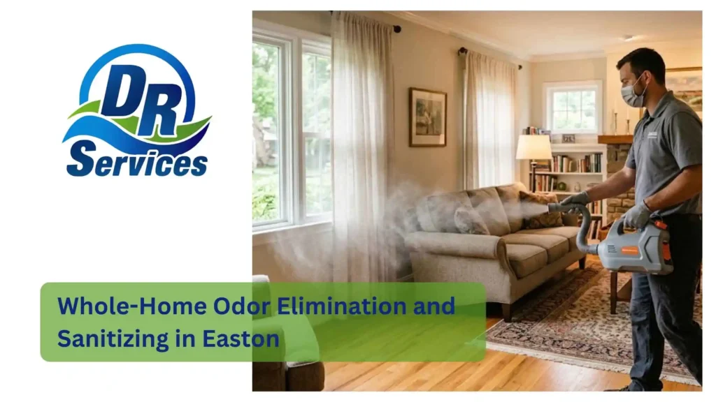 Whole Home Odor Elimination and Sanitizing in Easton